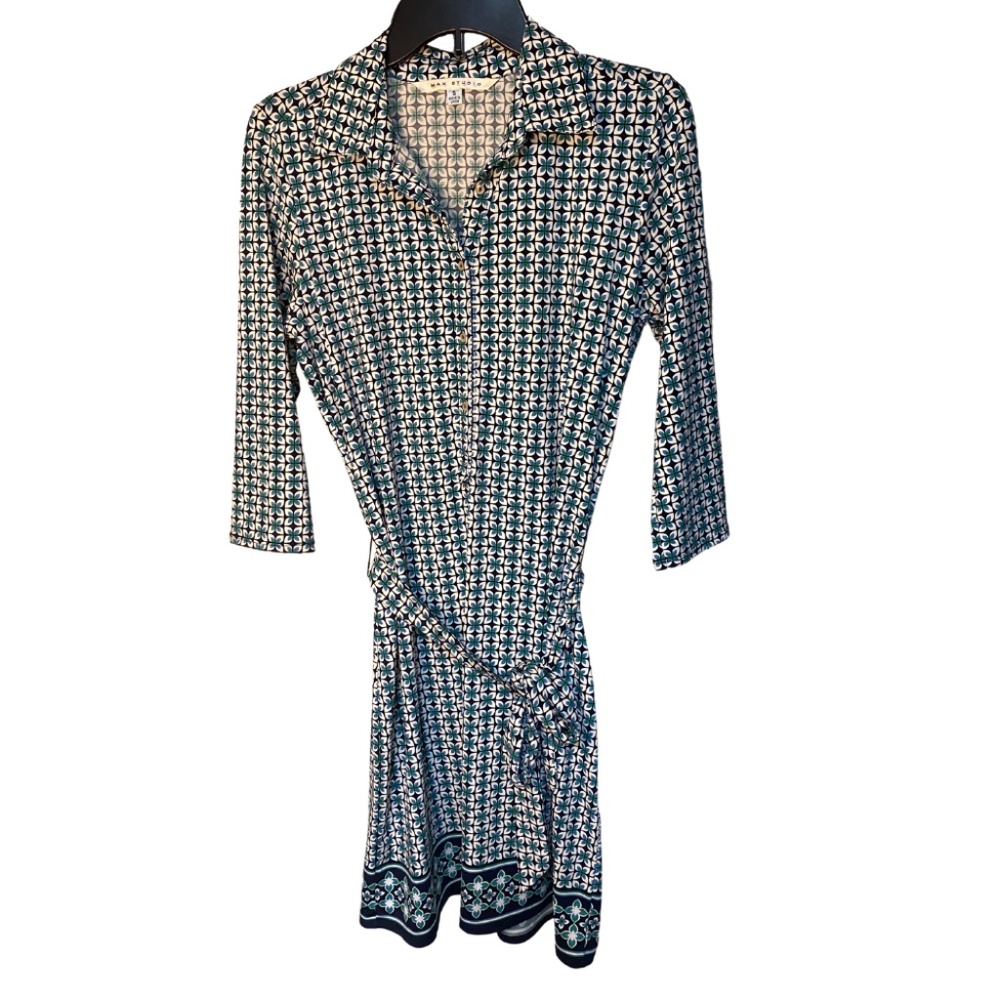 Max Studio Blue Green Multi Dress